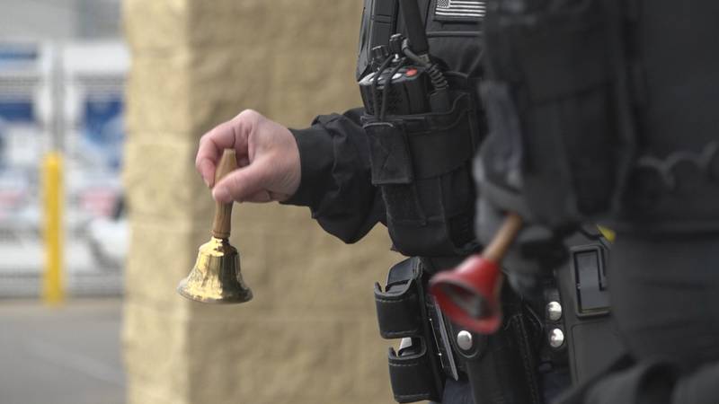 HPD takes part in “Battle of the Bells” for the Salvation Army