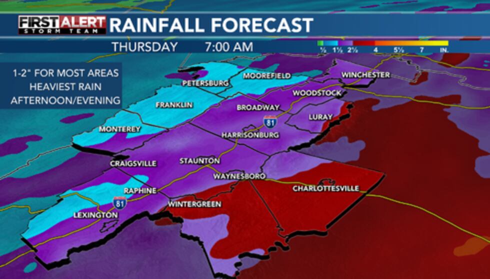 Beneficial rainfall expected Tuesday before Thanksgiving