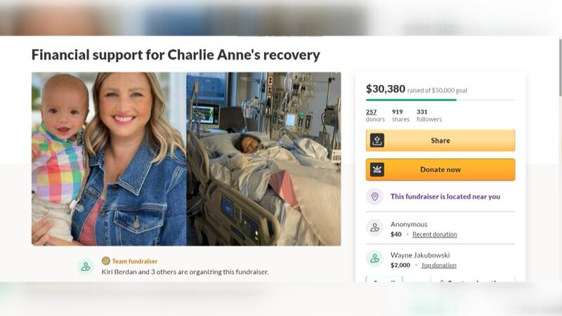 Charlie Anne Xavier's GoFundMe Page