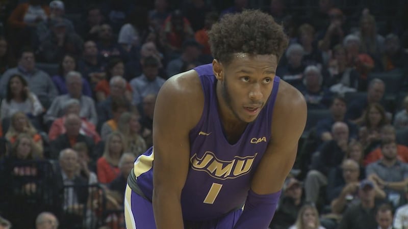 Matt Lewis has a chance to become James Madison's all-time leading scorer.