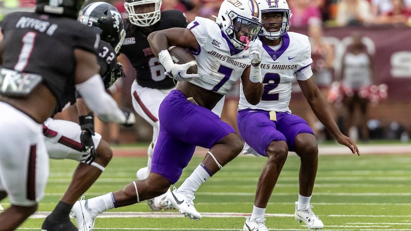 The Dukes are gearing up to host College GameDay for the first time since 2017. (AP...