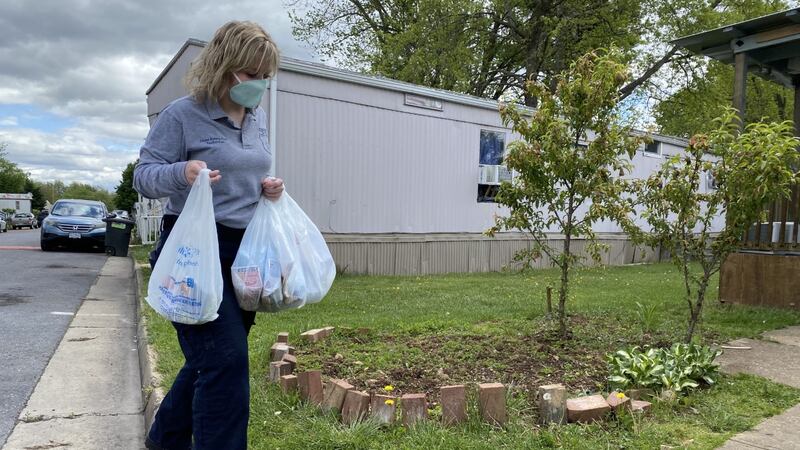 The city plans on passing out all 1100 care kits by the end of this week.