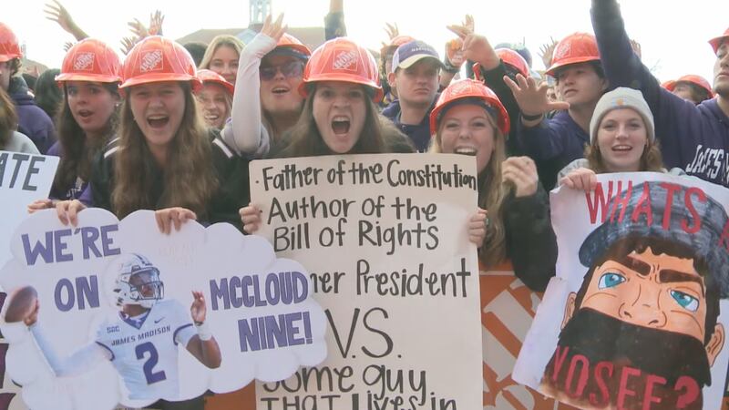 ESPN celebrated its 30th anniversary of College GameDay with a pregame show at James Madison