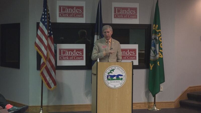 Landes announced nine different goals he hopes to accomplish if elected to be Augusta County...