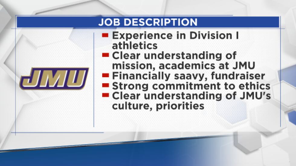 James Madison President Jonathan Alger highlighted the following characteristics he's looking...
