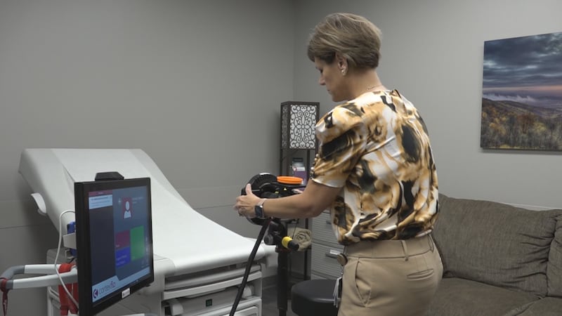 the camera system Valley Urgent Care will use to perform forensic exams on sexual assault...