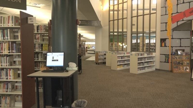 inside Massanutten Regional Library where the Deyerle Program Series will take place .