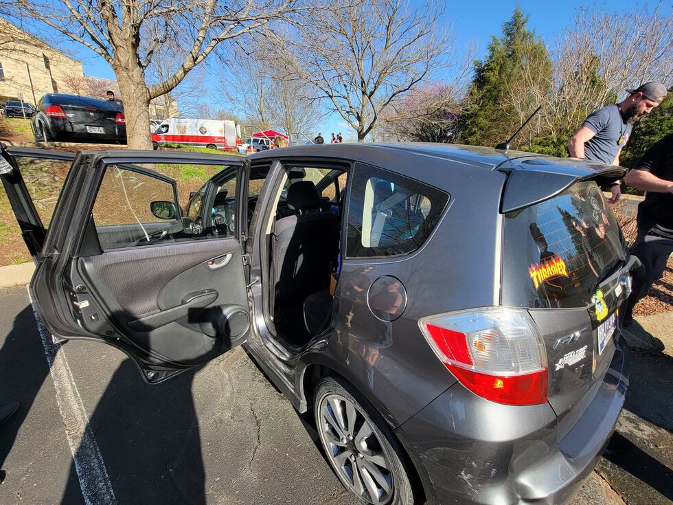 Police said this is the car Audrey Hale drove to The Covenant School on Monday morning.